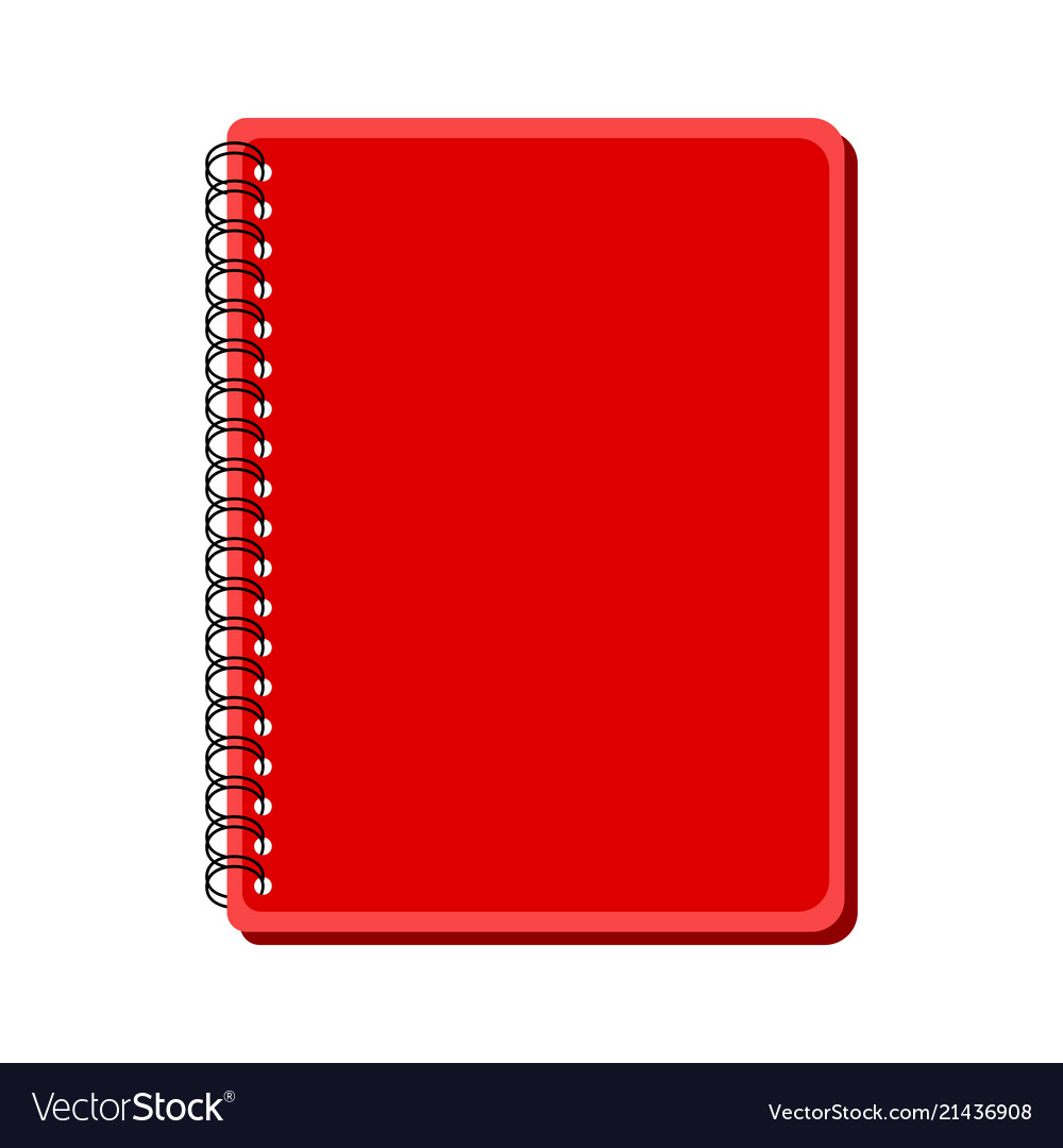 Isolated Notebook Icon - School Supplies
