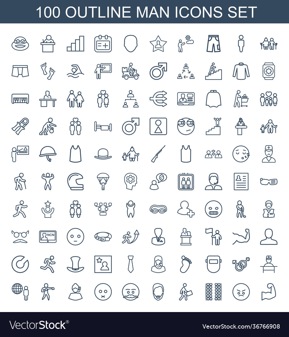 Man icons