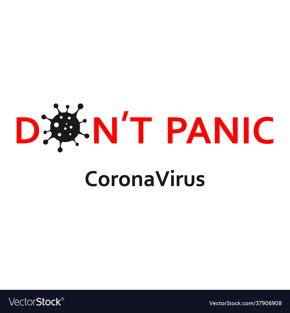 No panic icon in flat design