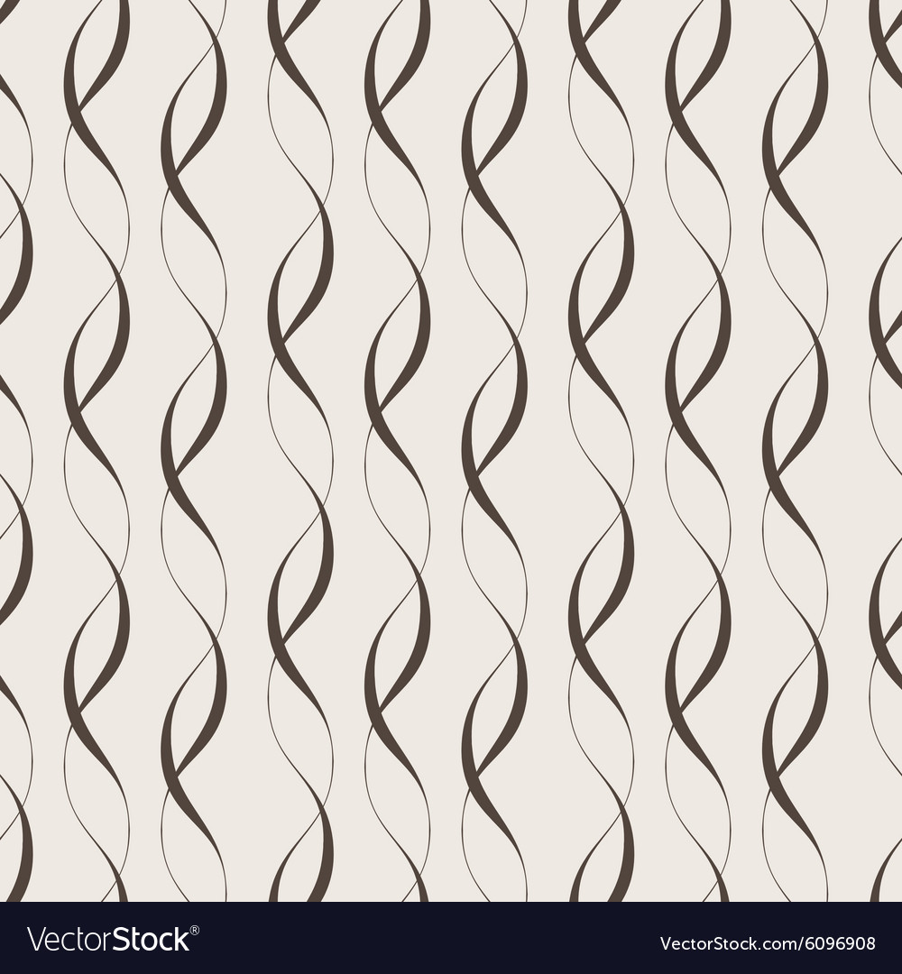 Seamless abstract pattern of intertwined