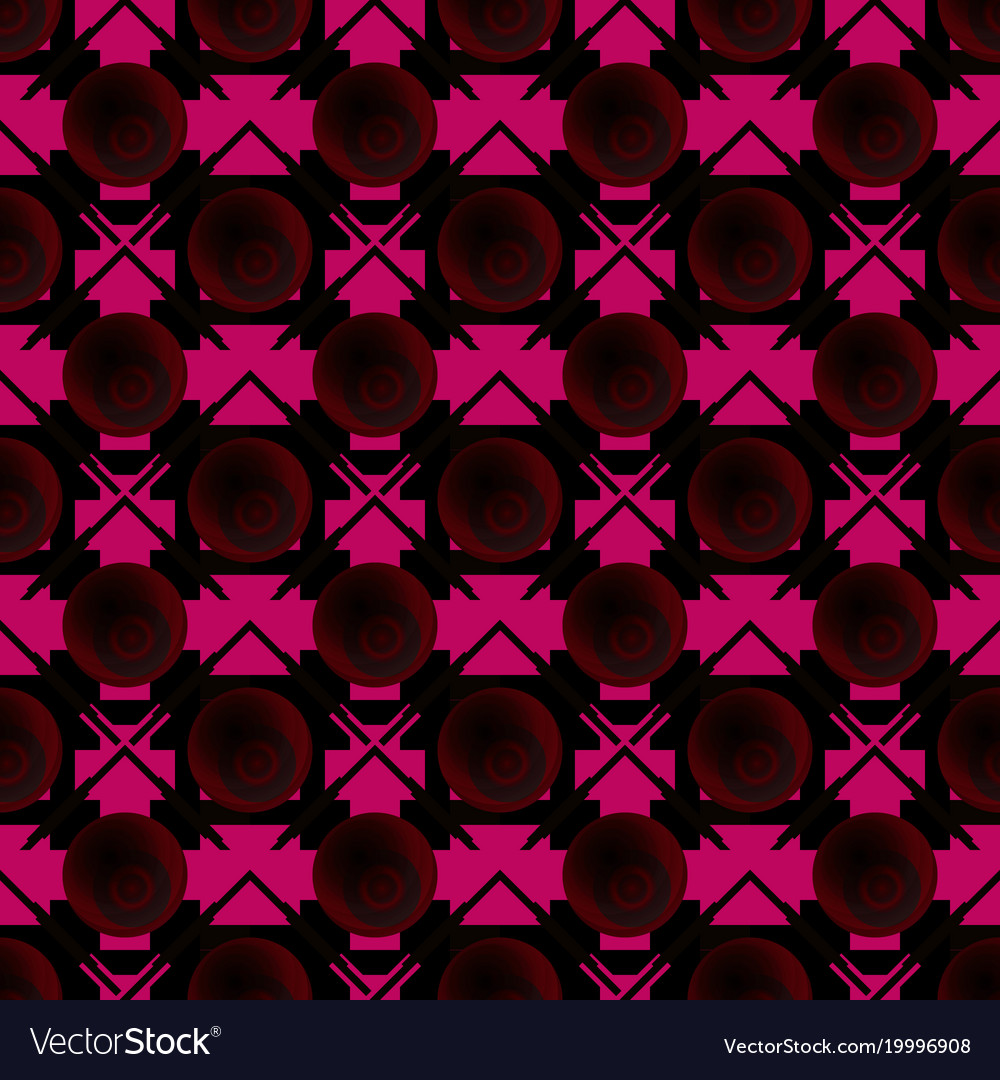 Seamless pattern background with repeat geometry
