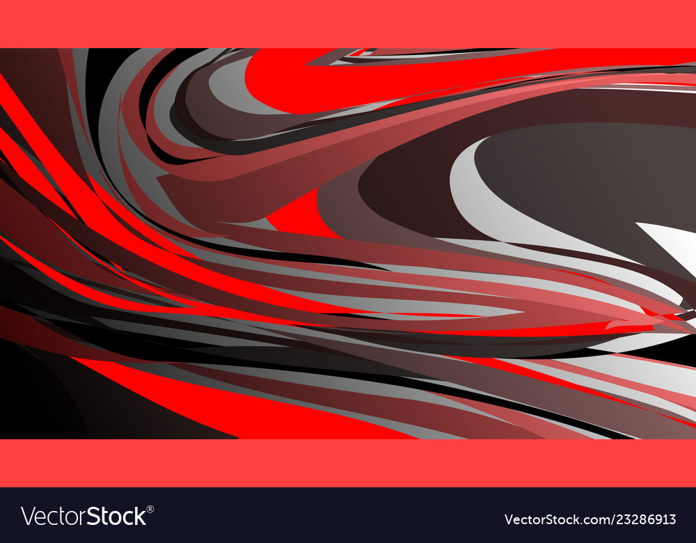 Abstract colorful background with red style wave Vector Image Abstract colorful background with red style wave
