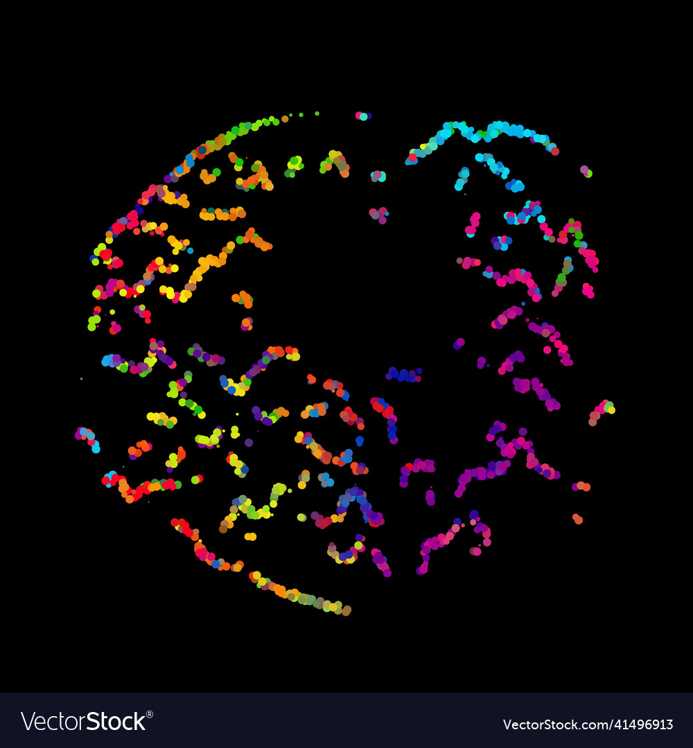Bright abstract image in a modern style vector image Bright abstract image in a modern style