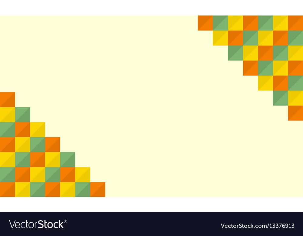 Collection of square abstract background