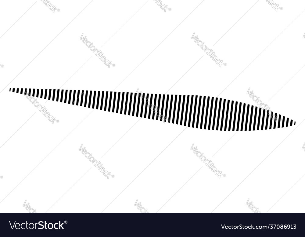 Horizontal dashed segmented lines design shape vector image Horizontal dashed segmented lines design shape