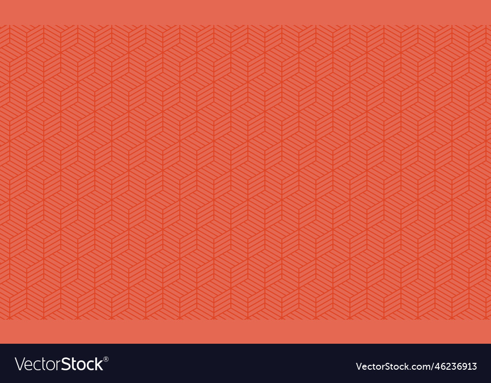 Orange background with shiny pattern vector image Orange background with shiny pattern