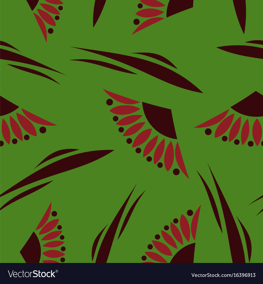 Pattern in flower style