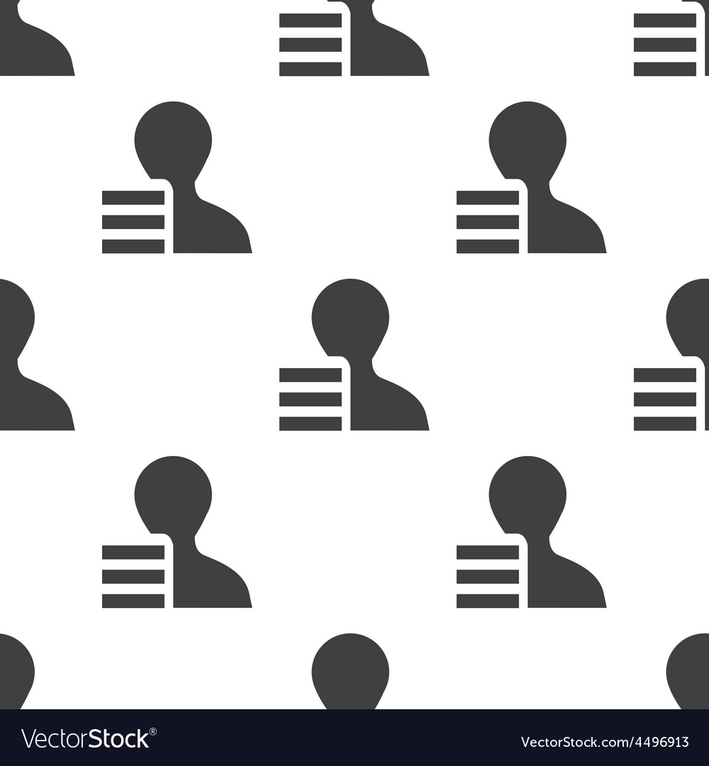 Profile application seamless pattern