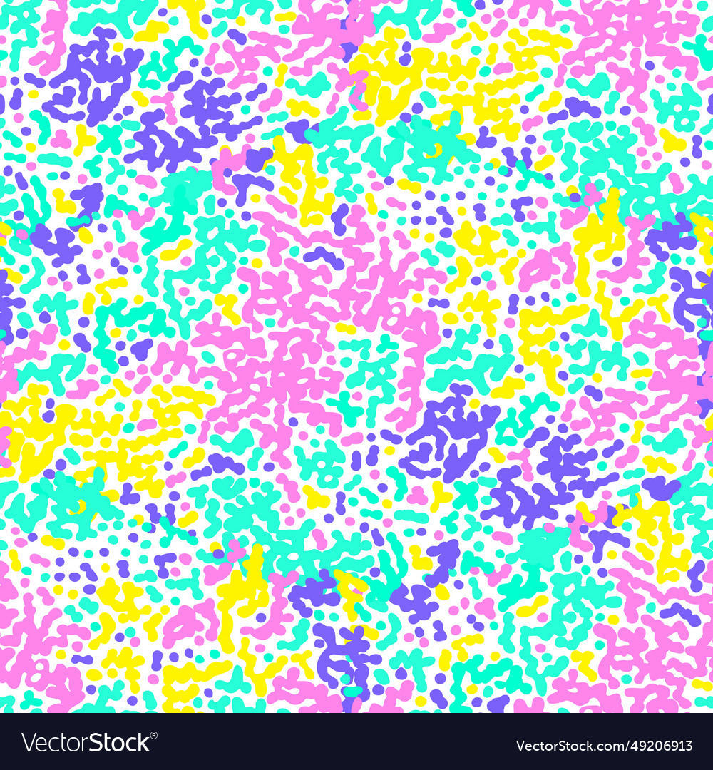 Seamless pattern with bright abstract spots vector image Seamless pattern with bright abstract spots