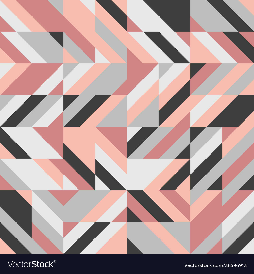 Striped abstract pattern design vector image Striped abstract pattern design