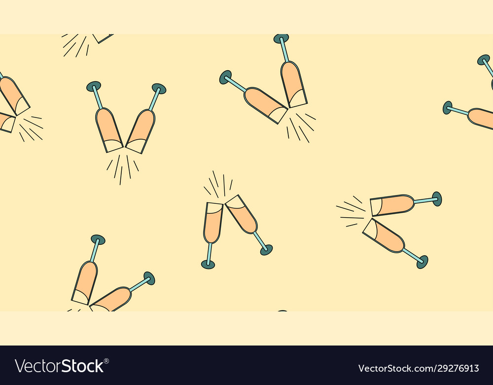 Texture seamless pattern from flat icons