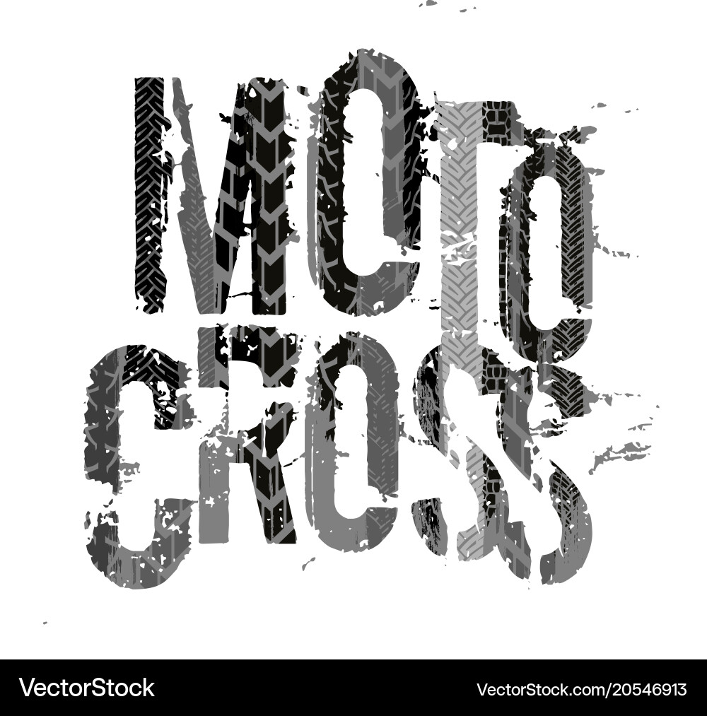 Tire moto lettering Royalty Free Vector Image - VectorStock