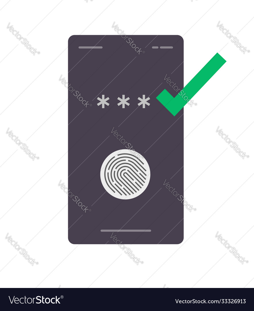 Touch fingerprint id secure identification