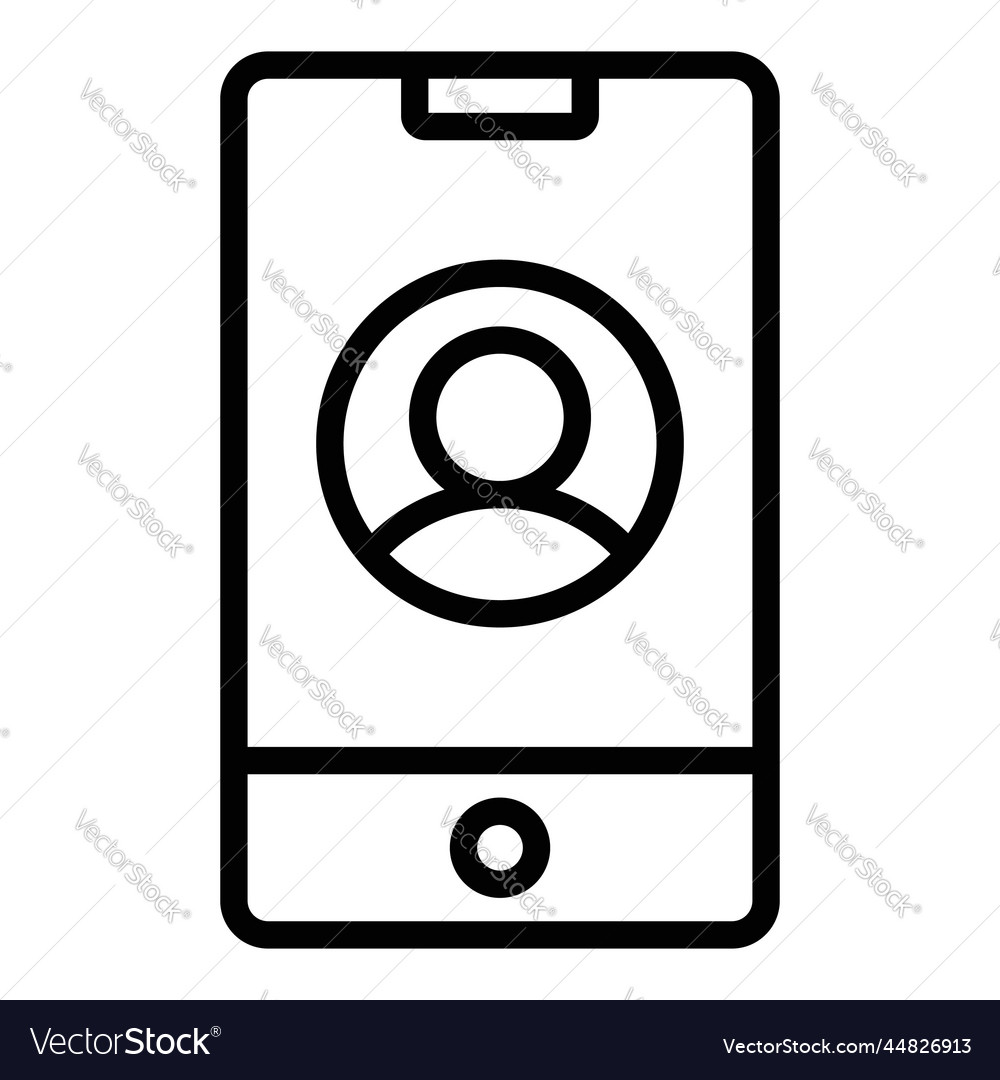 User icon interface as a simple sign