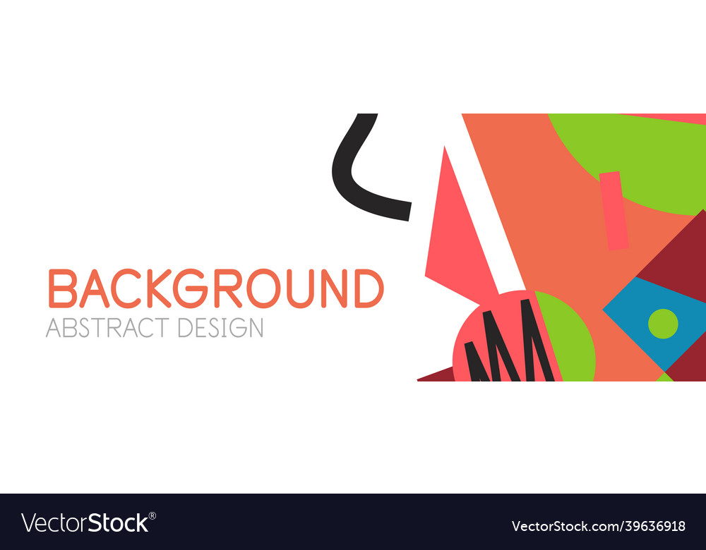 Abstract background with blocks lines geometric