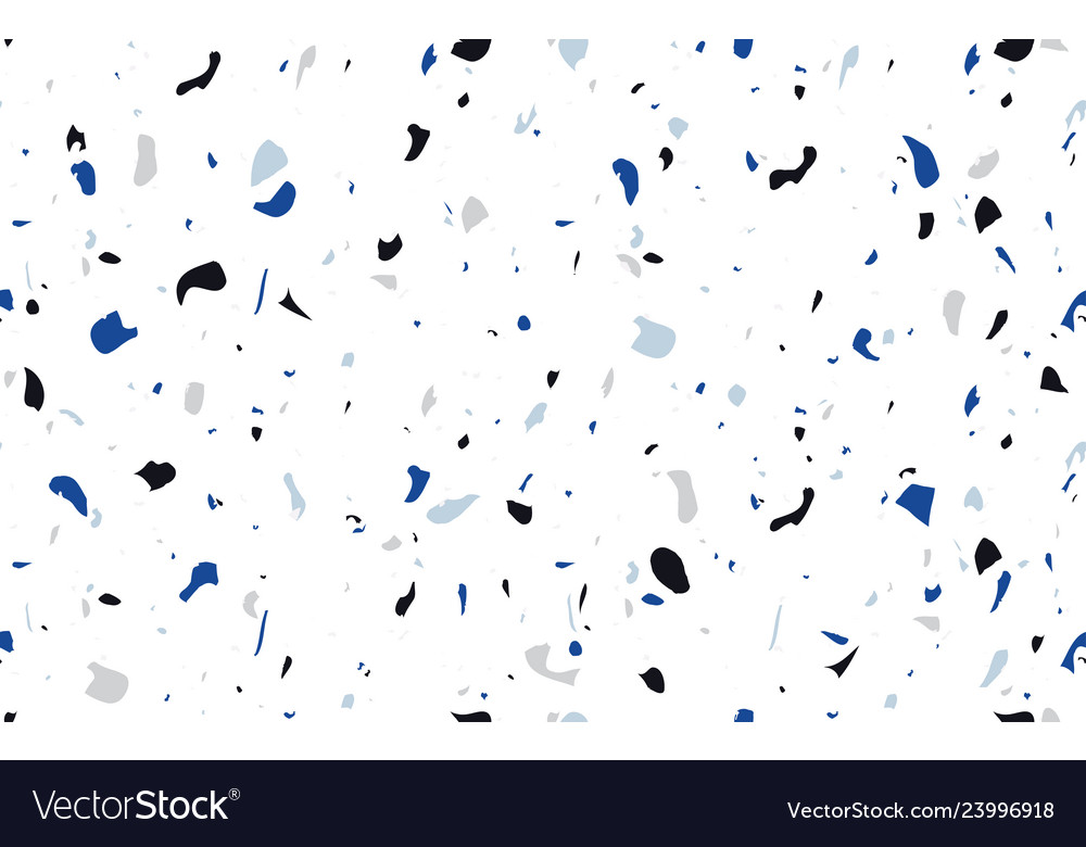 Blaue Terrazzo Marmorböden