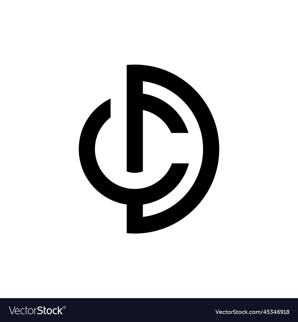 CD Initial Logo - Monogram Design