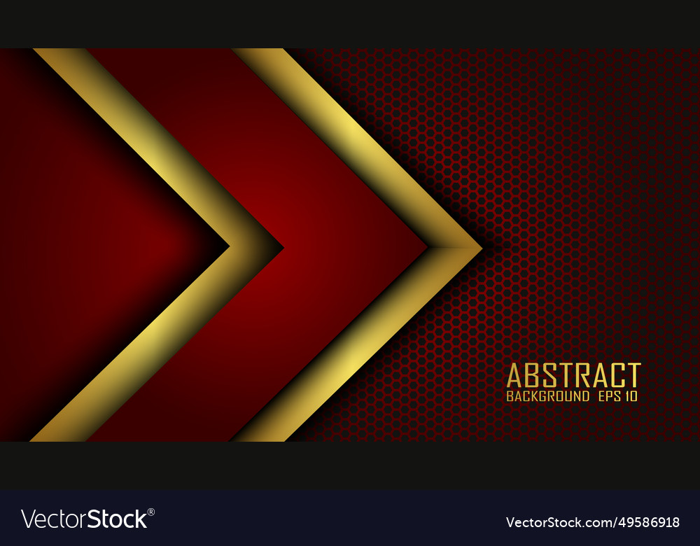 Corner arrows overlap background on space vector image Corner arrows overlap background on space