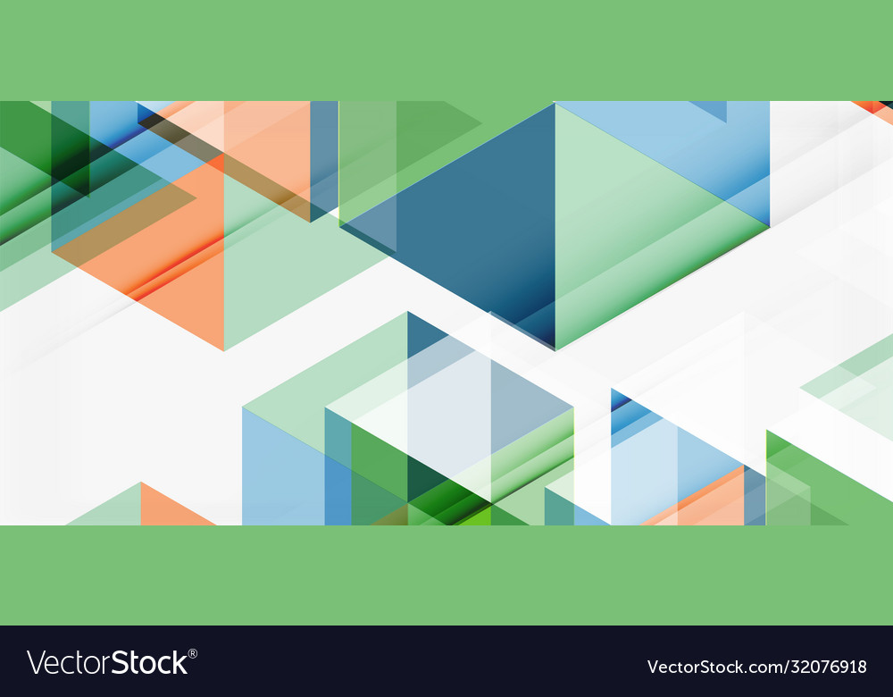 Geometric abstract background mosaic triangle