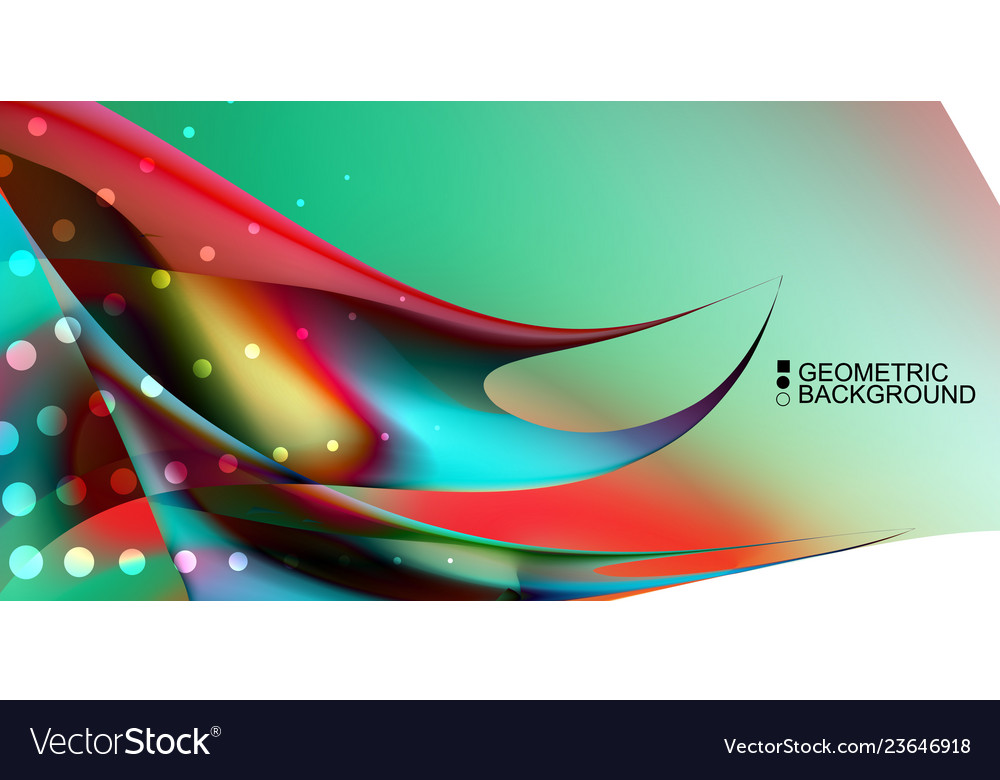 Geometric colorful abstract background vector image Geometric colorful abstract background