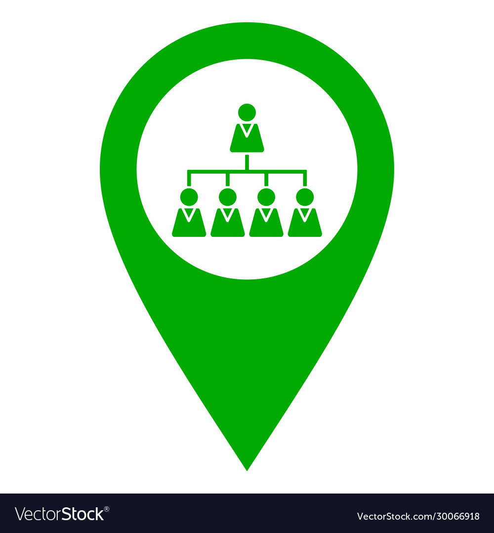 Hierarchy and location pin