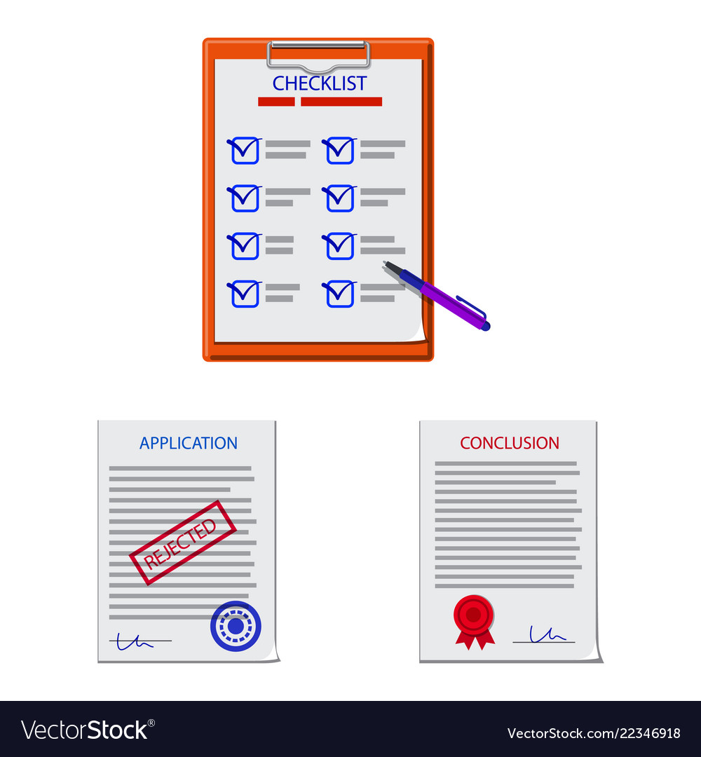 Isolierte Objekt von Form und Dokumentzeichensatz vector image Isolierte Objekt von Form und Dokumentzeichensatz