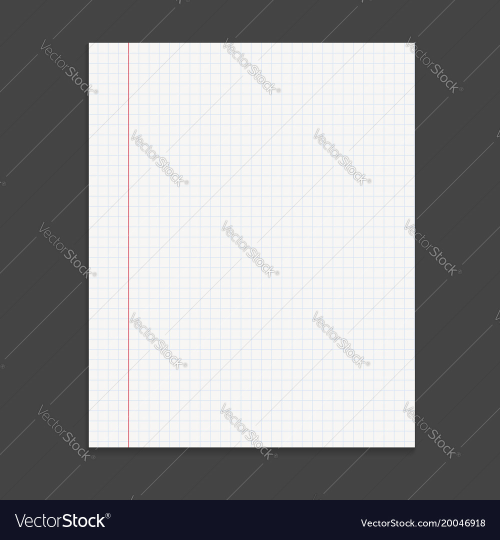 Realistic template notepad with spiral blank