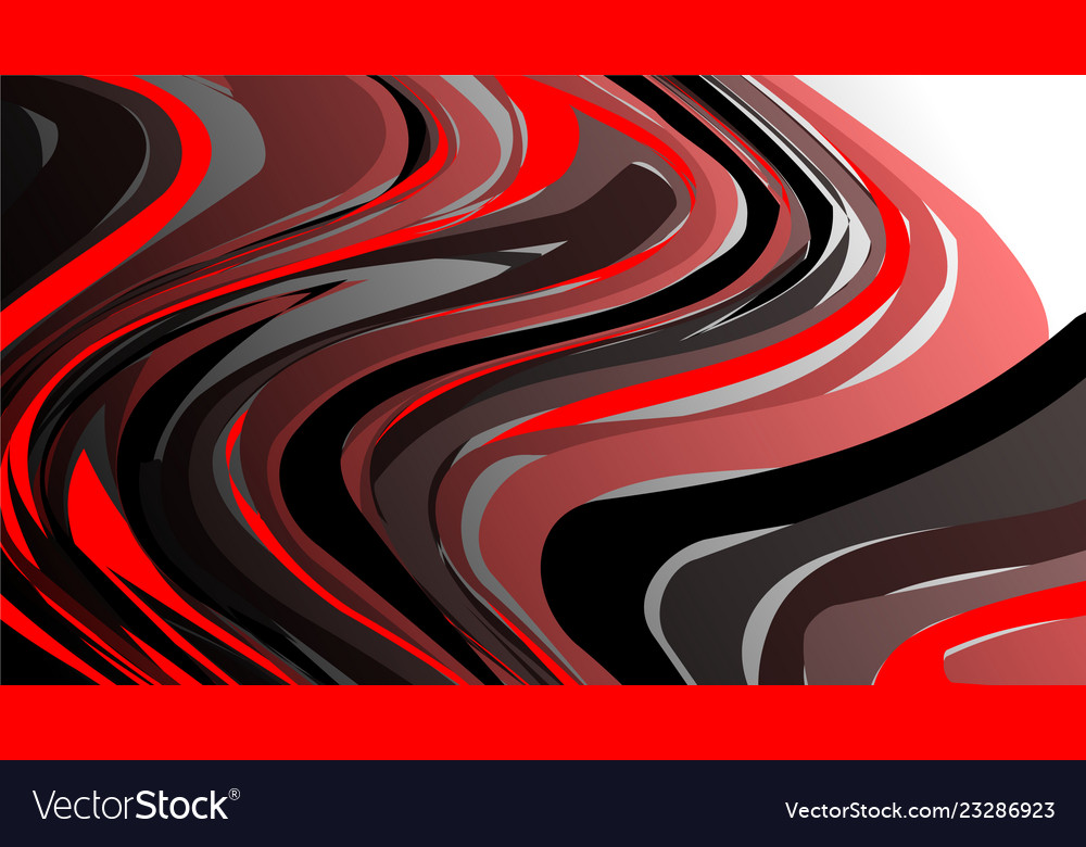 Abstract colorful background with red style wave Vector Image Abstract colorful background with red style wave