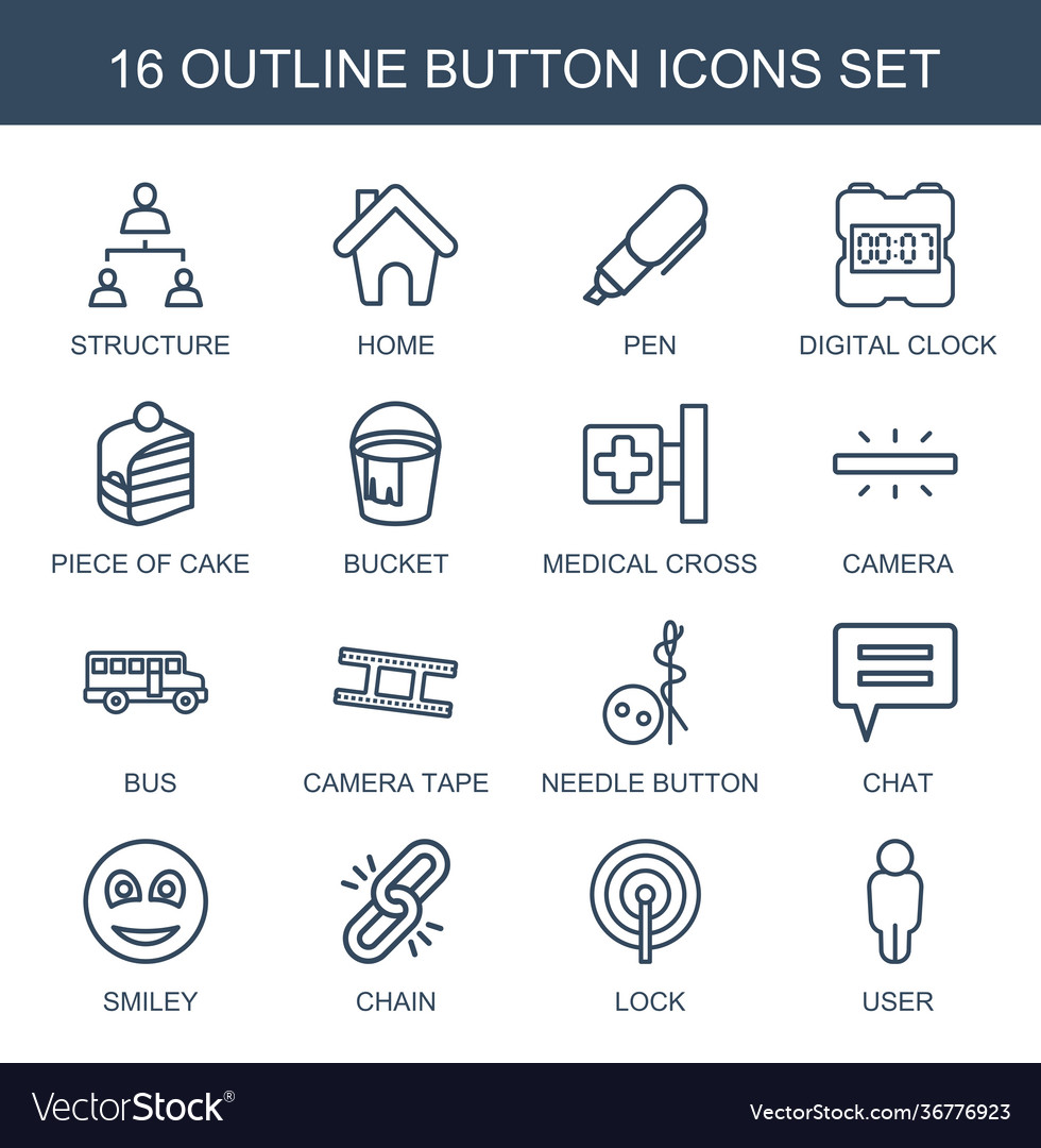 Button icons