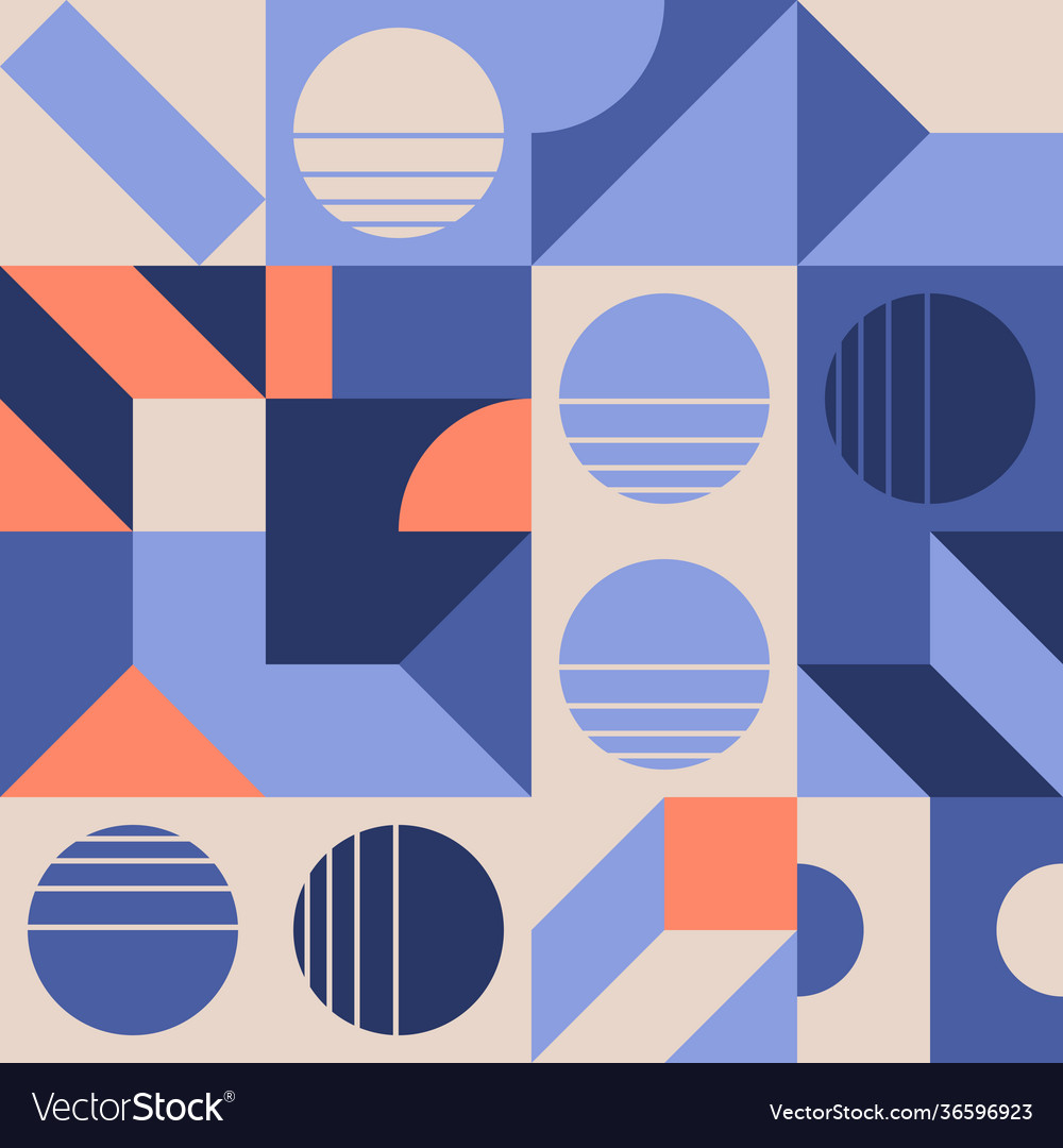 Digital design abstract pattern vector image Digital design abstract pattern