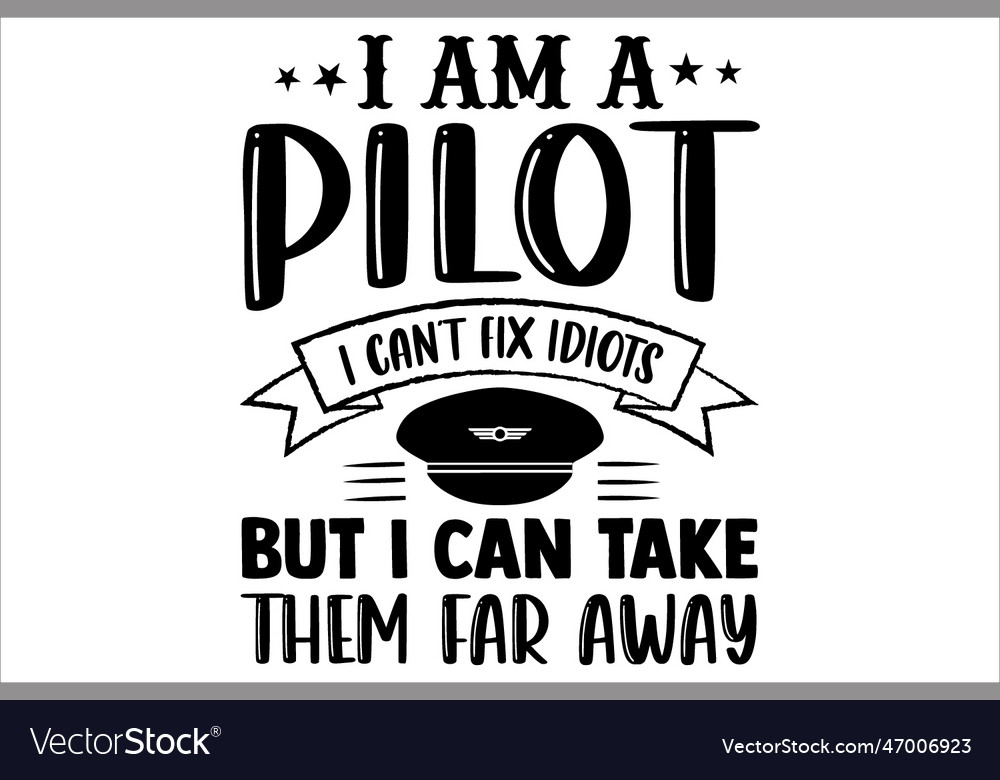 I am a pilot cant fix idiots but can take