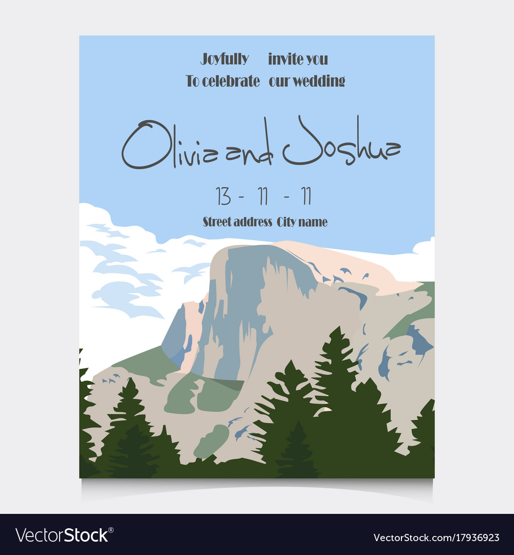 https://cdn4.vectorstock.com/i/1000x1000/69/23/wedding-invitation-with-mountains-invitation-card-vector-17936923.jpg