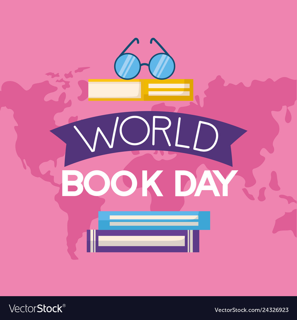 World book day Royalty Free Vector Image - VectorStock