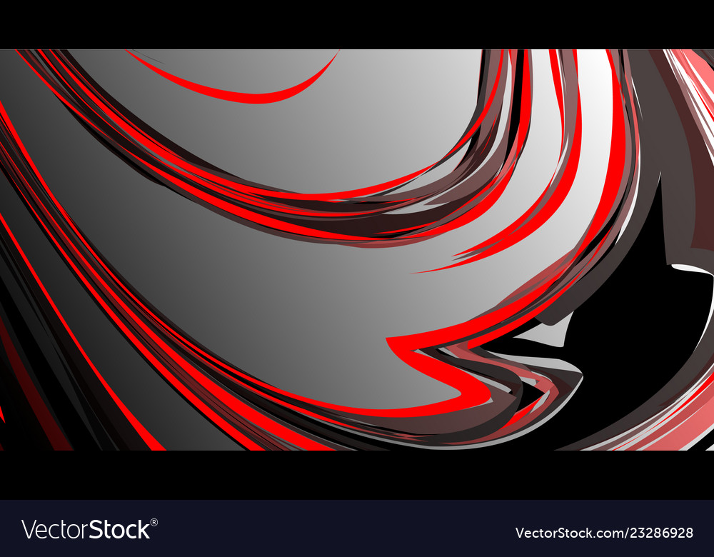 Abstract colorful background with red style wave