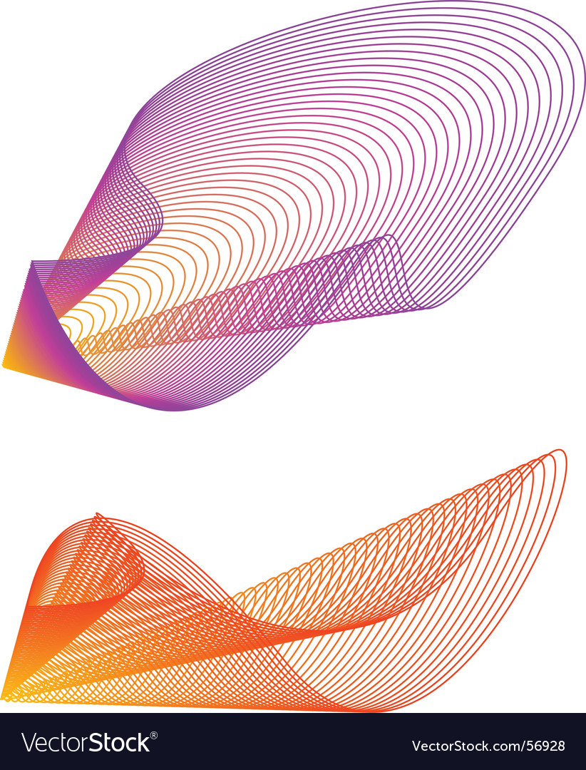 Abstract element for design