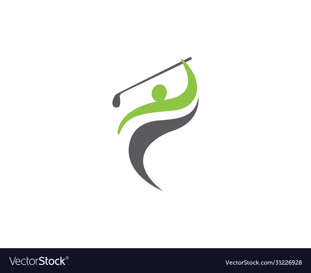 Golf Logo Template Royalty Free Vector Image Vectorstock