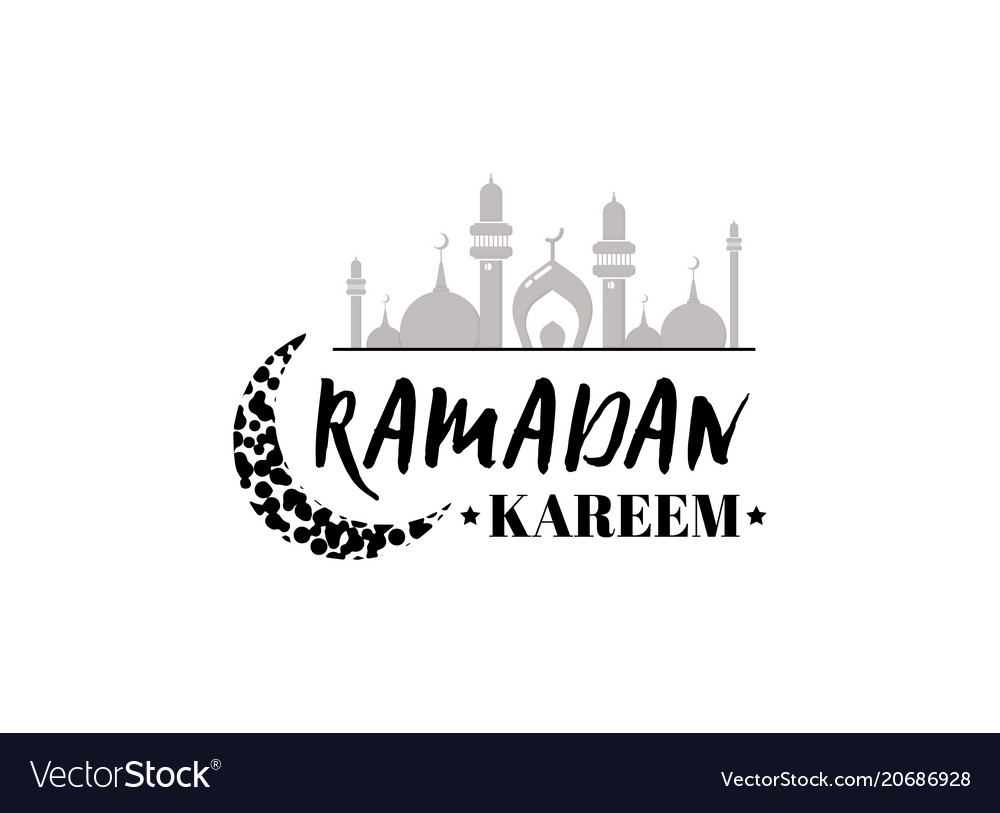 Ramadan kareem mubarak Banner für Postkarten