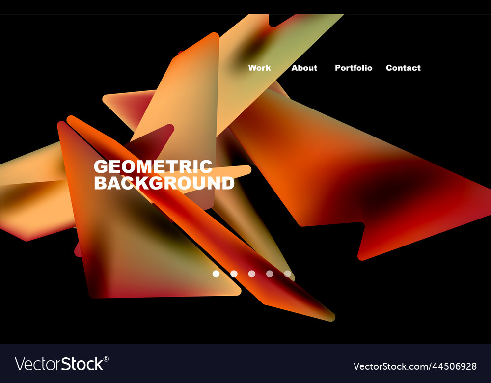 Shards shape composition abstract background web