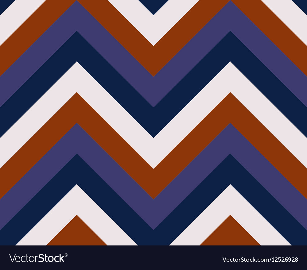 Striped zigzagging seamless pattern zig-zag line