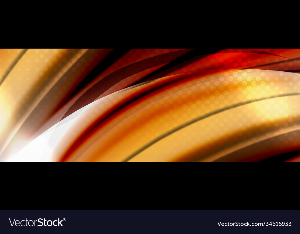 Abstract background smooth flowing lines blurred vector image Abstract background smooth flowing lines blurred