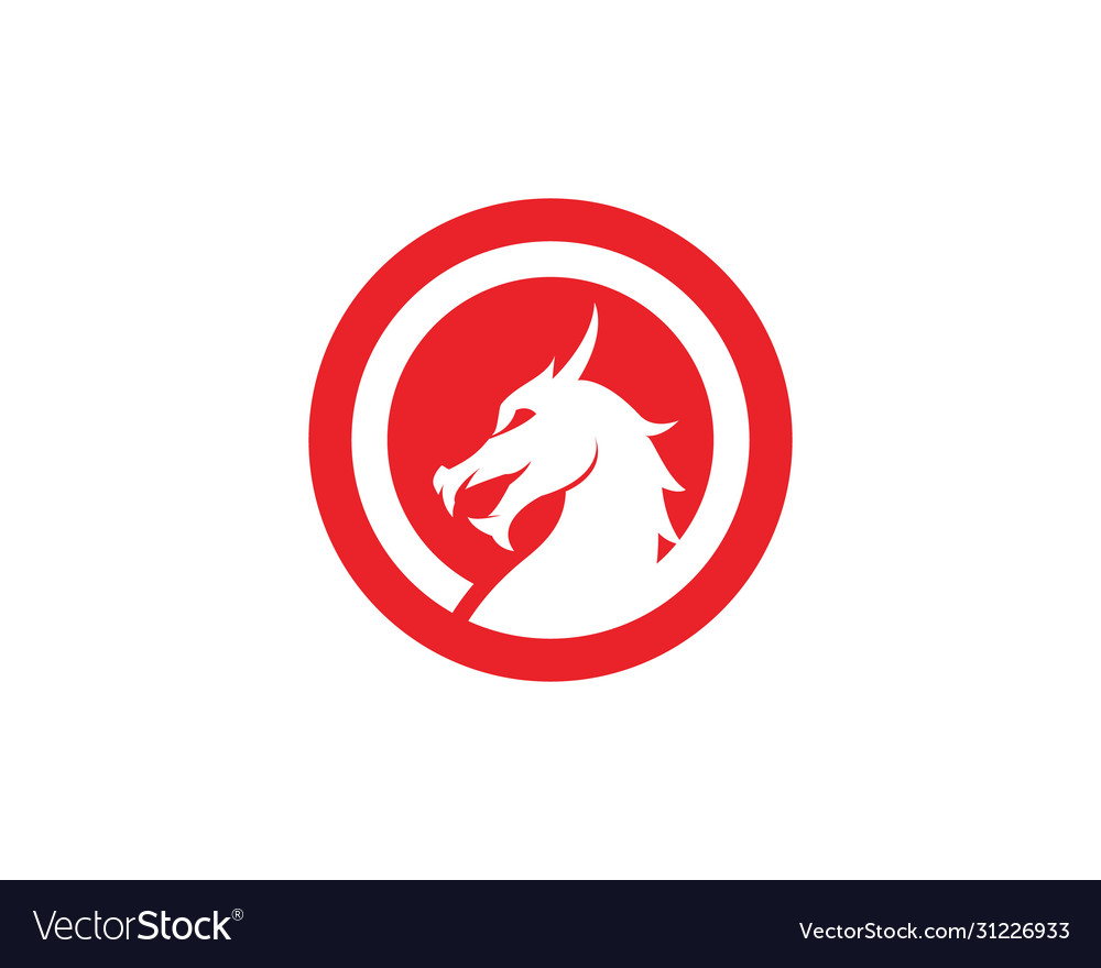 Dragon icon Royalty Free Vector Image - VectorStock