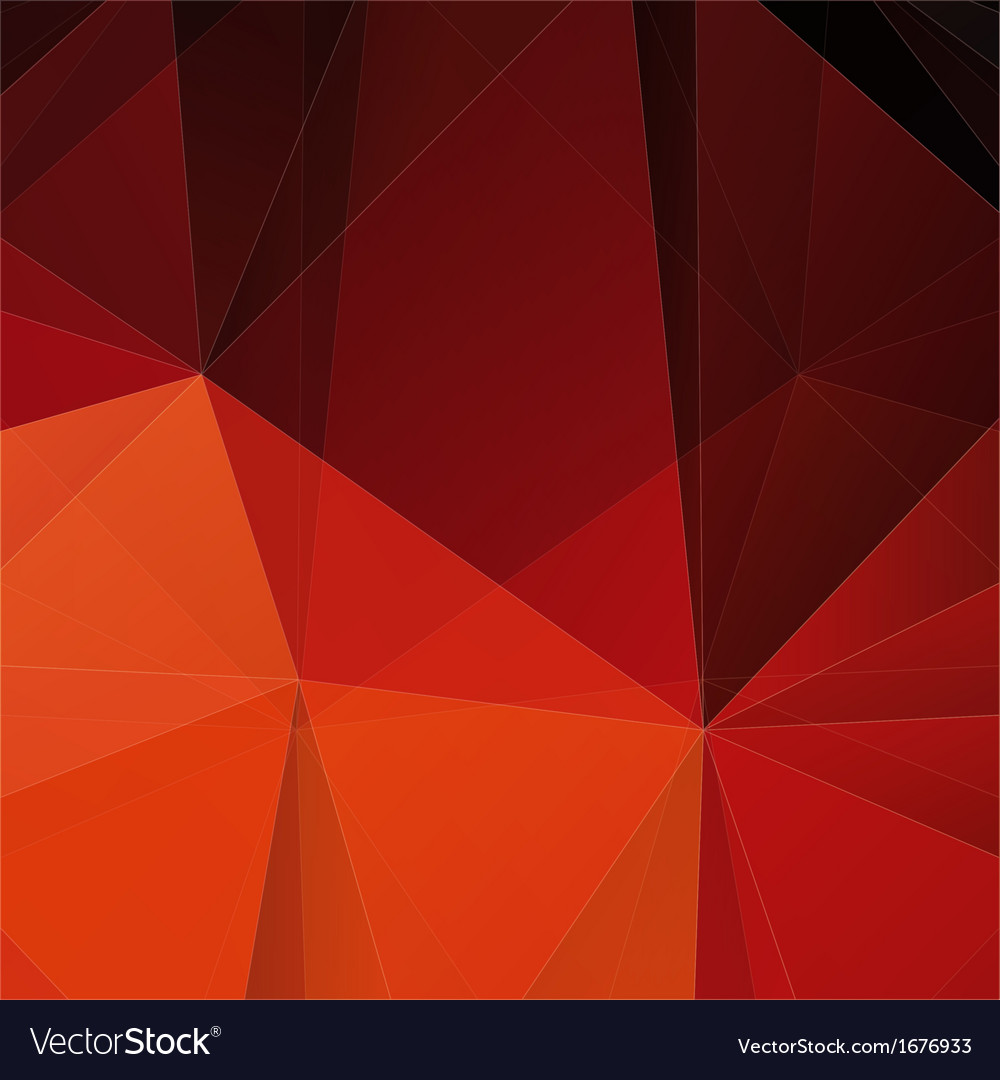 Dynamic Red Polygon Mosaic