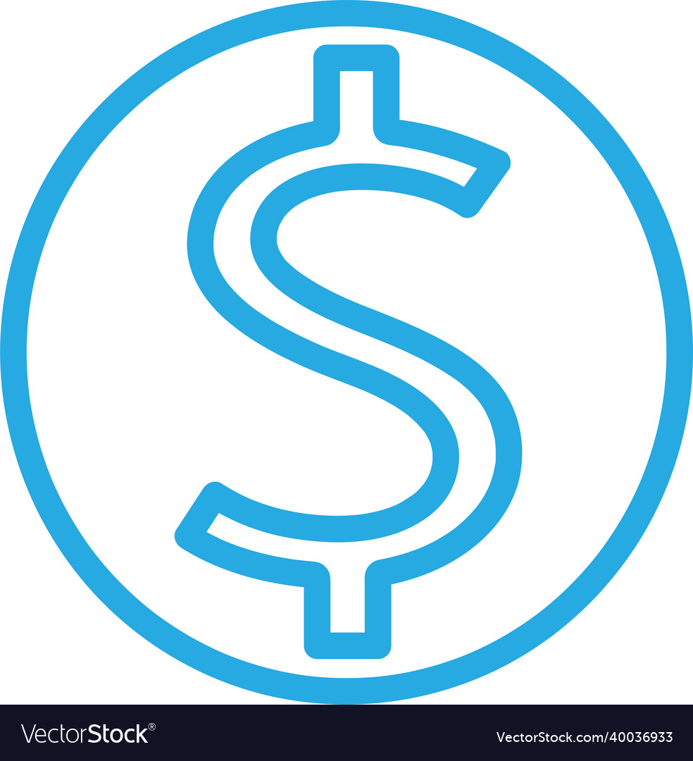 Money icon dollar sign design