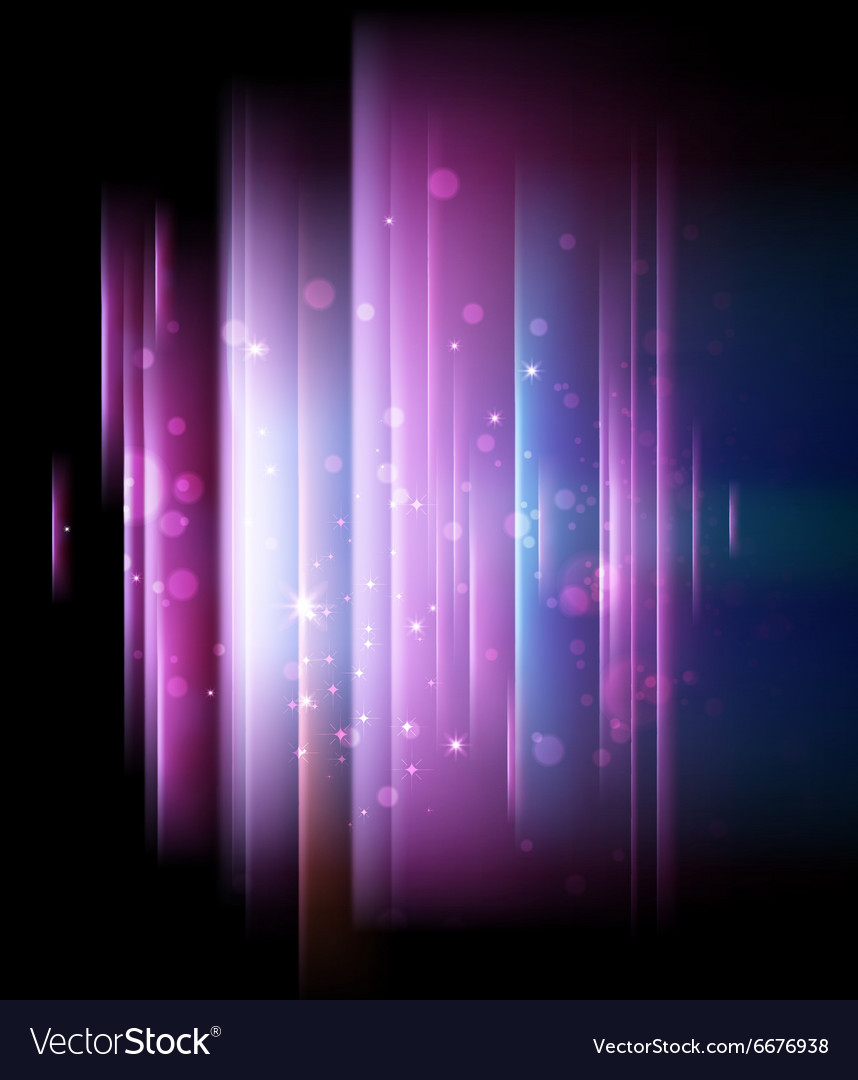 Abstract design with neon lines
