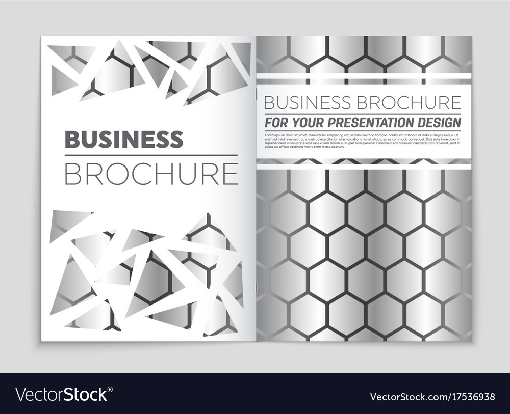Abstract layout background set for art