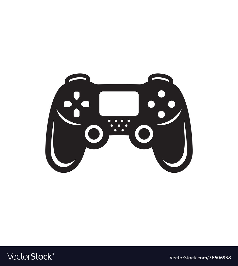 Online games joystick web Royalty Free Vector Image