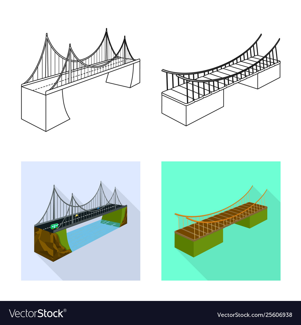 Isolated object connection and design symbol