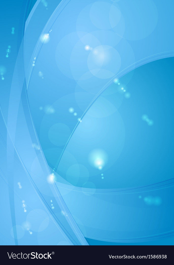 Light Blue Elegant Waves Background Royalty Free Vector