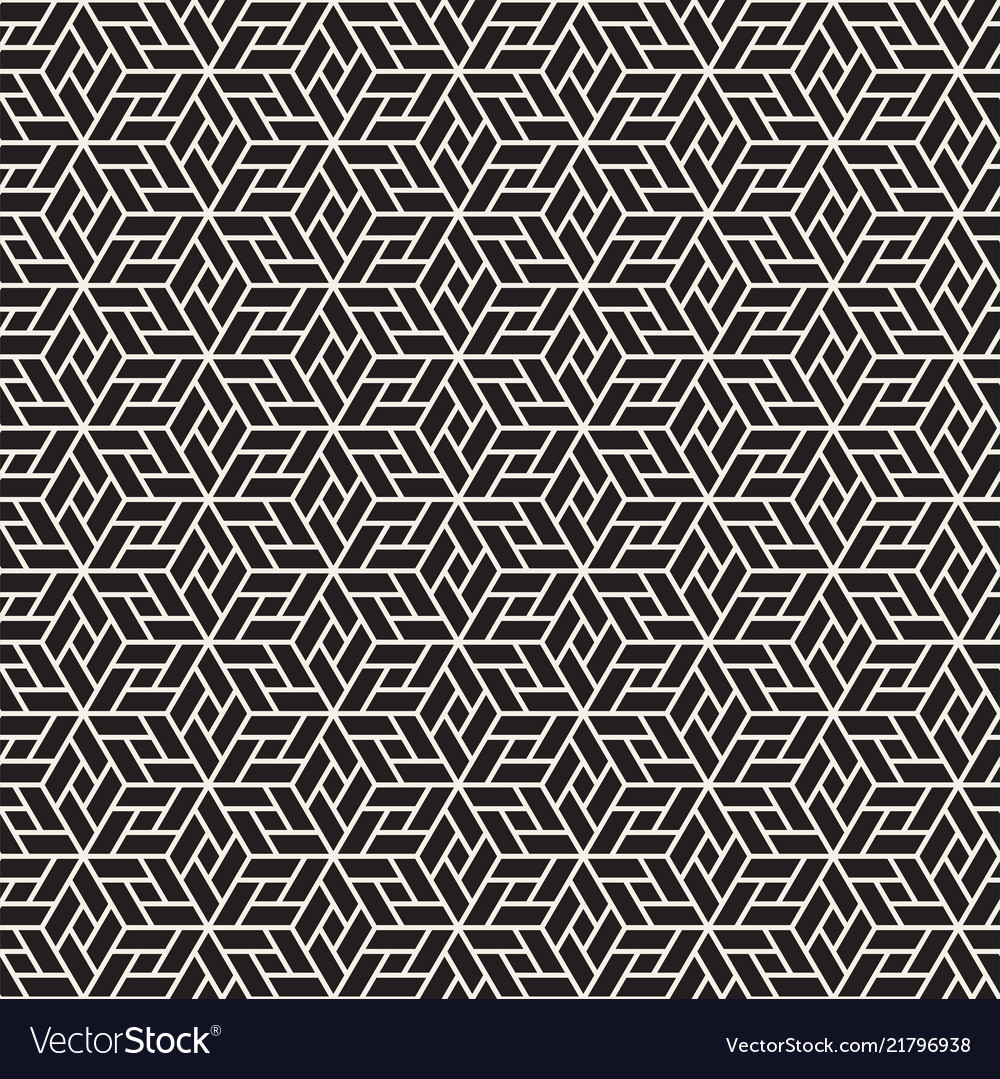 Modern Mosaic Line Pattern