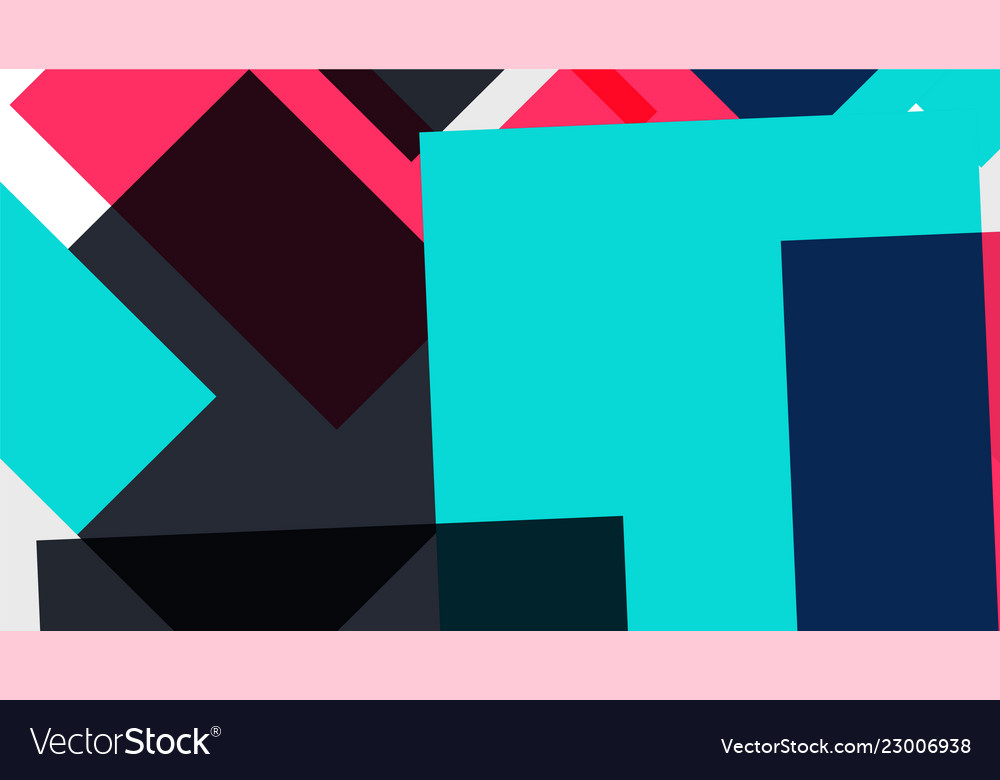 Pattern with a colored box white background vector image Pattern with a colored box white background